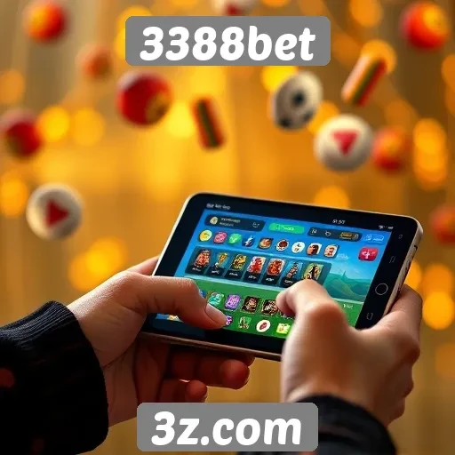 Experiência do usuário em dispositivos móveis no 3388bet